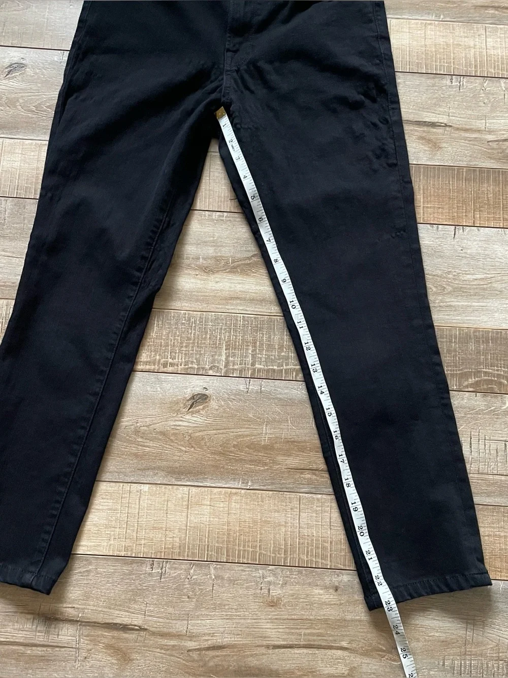 FRAME Le Skinny de Jeanne Film Noir Black Jeans Womens 27 Ankle Stretch USA - Picture 5 of 11
